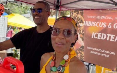 Drink Our Hi-G, Hibiscus and Ginger at Vegan Block Party